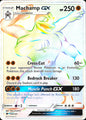 Machamp GX 154/147 Burning Shadows Rainbow Rare Pokemon Holo Lightly Played