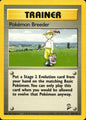Pokemon Breeder 76/102 Base Set Unlimited Rare Pokemon Near Mint