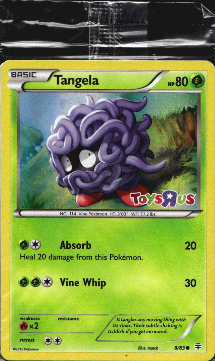 Tangela 8/83 Toys R Us Sealed Promo