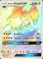 Alolan Golem GX 113/111 Crimson Invasion Rainbow Rare Pokemon Holo Near Mint