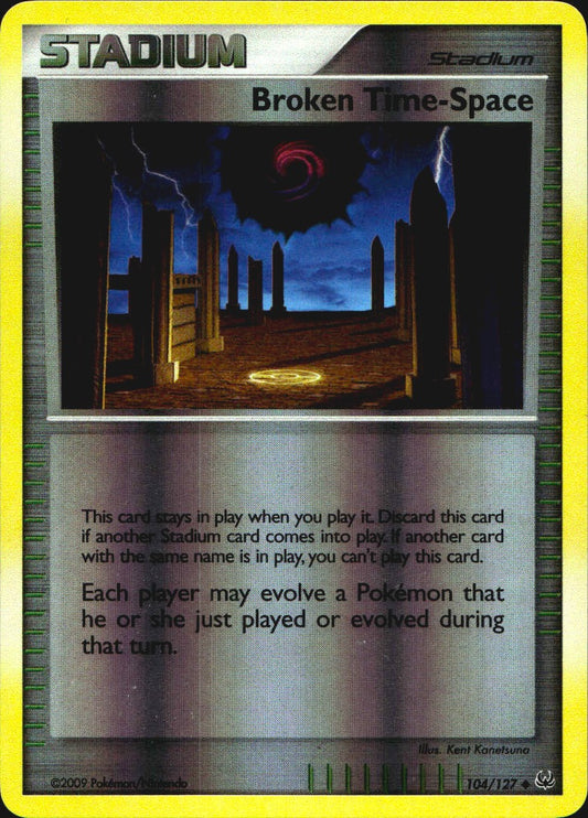Broken Time-Space 104/127 Platinum Uncommon Pokemon Reverse Holo Near Mint