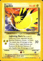 Zapdos 23 Promo Wizards Black Star Promos Pokemon Moderately Played