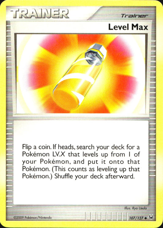Level Max 107/127 Platinum Uncommon Pokemon Near Mint