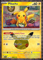 Pikachu 028/128 ME: 30th Celebration Holo Pikachu Rare Pokemon Near Mint