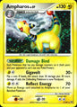 Ampharos 1/127 Platinum Holo Rare Pokemon Near Mint