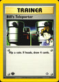 Bill's Teleporter 91/111 Uncommon Neo Genesis Pokemon 1st Edition Near Mint
