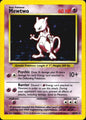 Mewtwo 10/102 Holo Rare Base Set Unlimited Pokemon Lightly Played