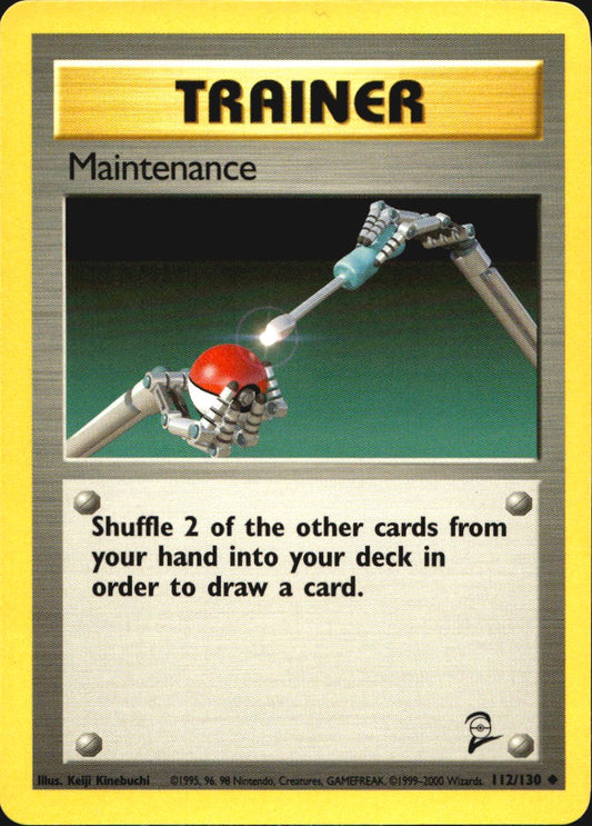 Maintenance 83/102 Base Set Unlimited Uncommon Pokemon Near Mint