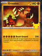 Groudon 082/128 ME: 30th Celebration Rare Pokemon Holo Near Mint