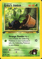 Erika's Oddish 70/132 Gym Challenge Common Pokemon 1st Edition Near Mint