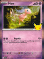 Mew 065/128 ME: 30th Celebration Rare Pokemon Holo Near Mint