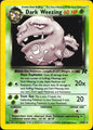 Dark Weezing 14/82 Rare Team Rocket Pokemon Unlimited Holo Near Mint