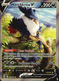 Honchkrow V 162/172 Brilliant Stars Ultra Rare Pokemon Holo Near Mint