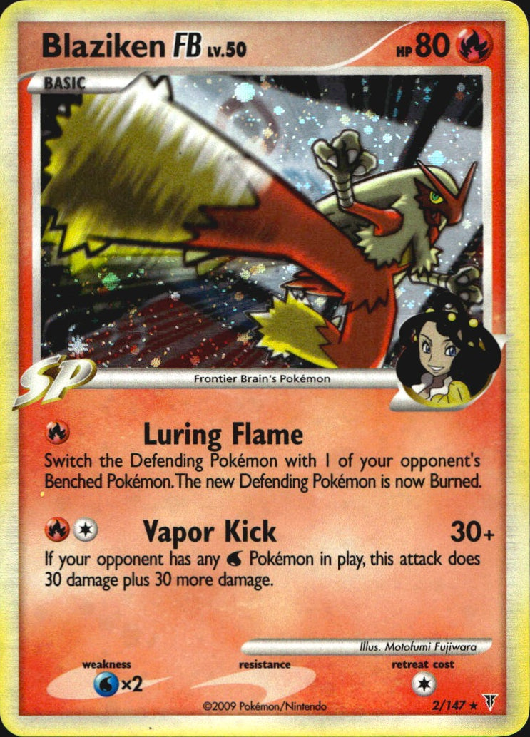 Blaziken FB 2/147 Supreme Victors Holo Rare Pokemon Near Mint