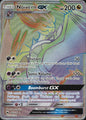 Noivern GX 160/147 Burning Shadows Rainbow Rare Pokemon Holo Near Mint