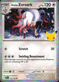 Hisuian Zoroark 123/128 ME: 30th Celebration Pokemon Holo Near Mint