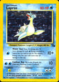 Lapras 10/62 Holo Rare Fossil Pokemon Lightly Played