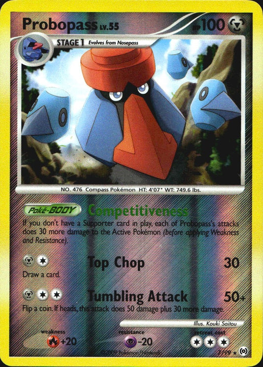 Probopass 7/99 Arceus Holo Rare Pokemon Reverse Holo Near Mint