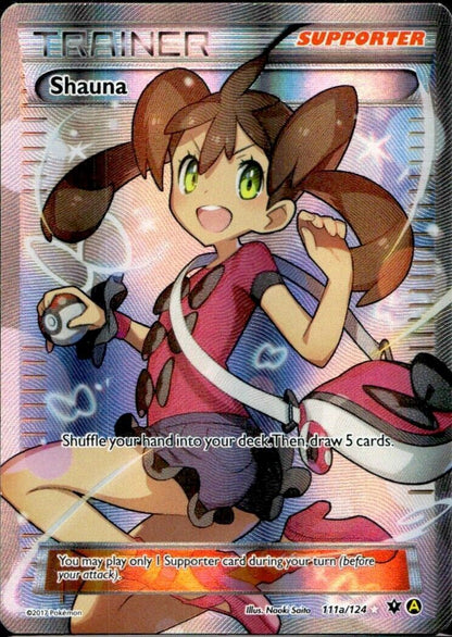 Pokemon Shauna 111a/124 X&Y Promo Near Mint Condition