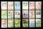 Pokemon Neo Genesis 1st Edition Non Holo Set 92 Cards Inc Rares LP-NM Condition