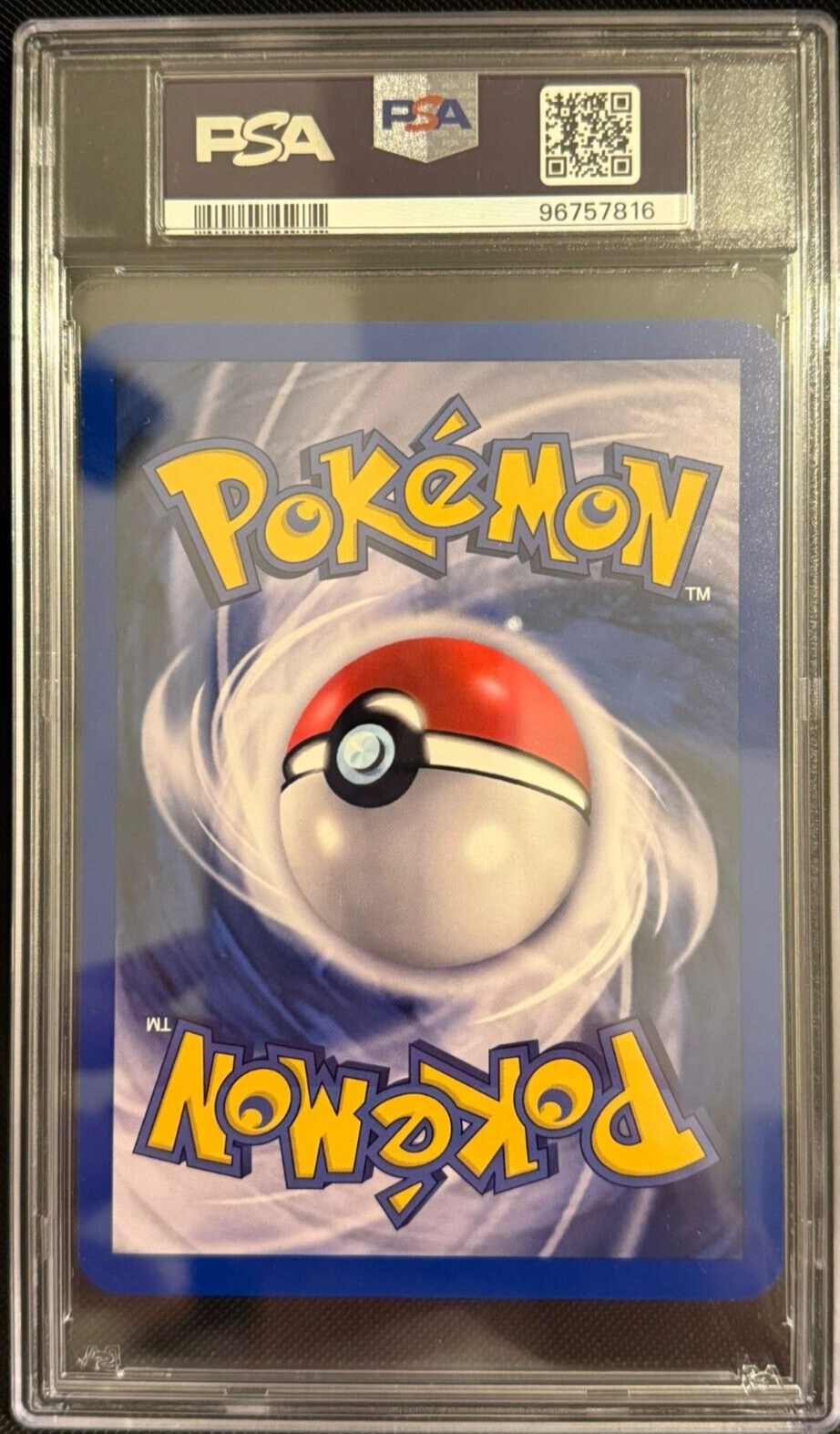 Pokemon Entei 5/12 Aquapolis Box Topper PSA 9 MINT HWBIN1