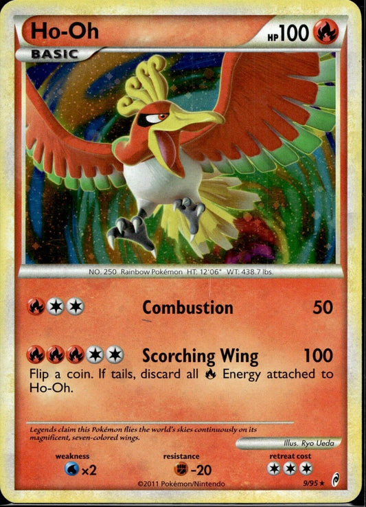 Pokemon Ho-oh 9/95 Call of Legends Holo Light Play Condition