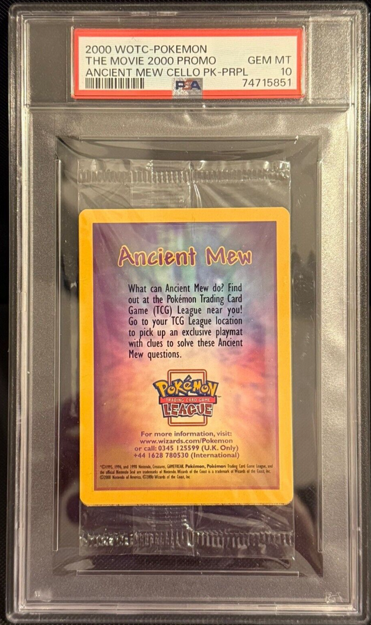 Pokemon Ancient Mew Sealed Promo PSA 10 GEM MINT HWBIN1