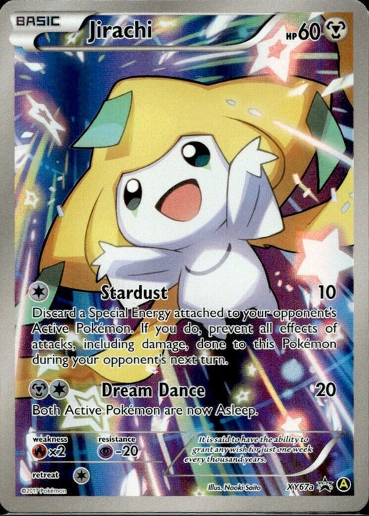 Pokemon Jirachi XY67a X&Y Promo Near Mint Condition