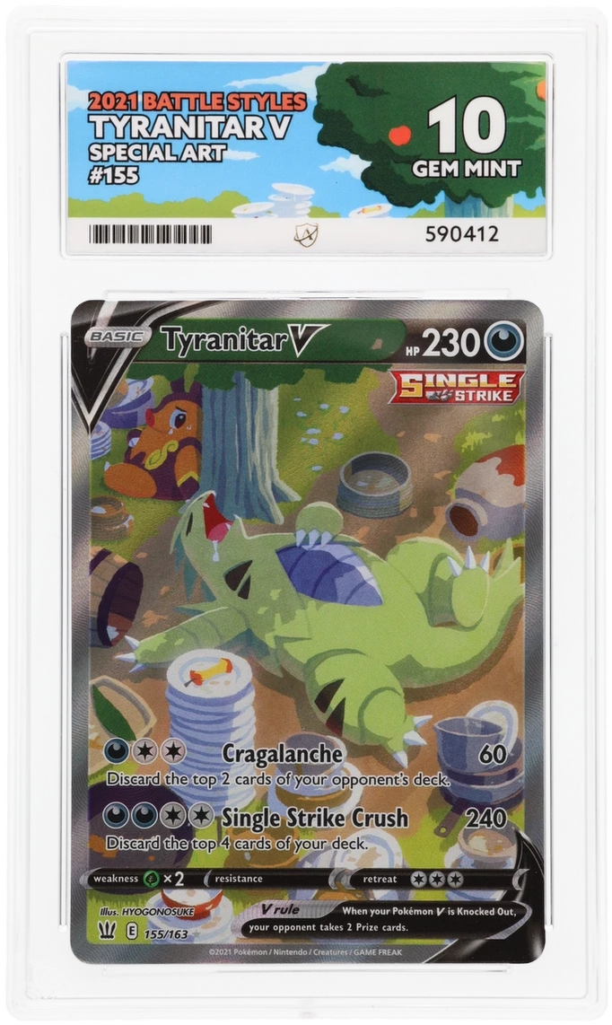 Tyranitar V 155/163 SWSH Battle Styles ACE 10
