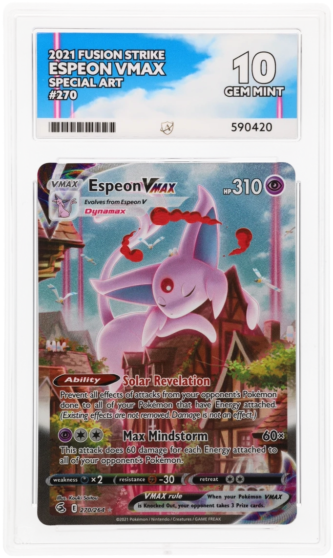 Espeon Vmax 270/264 SWSH Fusion Strike ACE 10