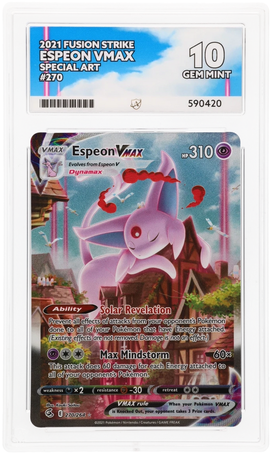Espeon Vmax 270/264 SWSH Fusion Strike ACE 10