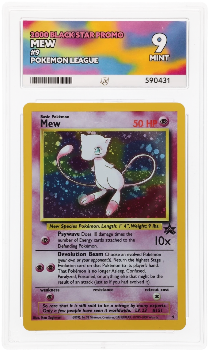 Mew Black Star Promo 9 ACE 9