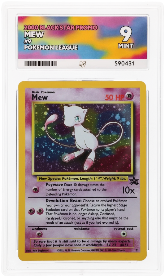 Mew Black Star Promo 9 ACE 9