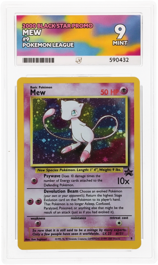 Mew Black Star Promo 9 ACE 9
