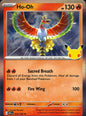 Ho-Oh 012/128 ME: 30th Celebration Rare Pokemon Holo Near Mint