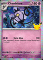 Chandelure 075/128 ME: 30th Celebration Common Pokemon Holo Near Mint