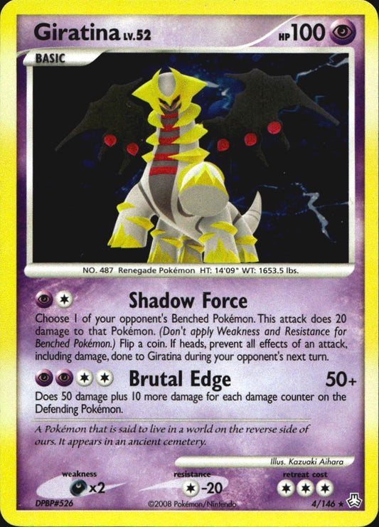 Giratina 4/146 Legends Awakened Holo Rare Pokemon Near Mint