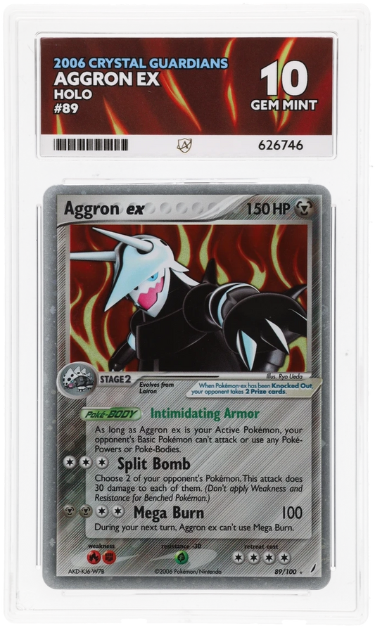 Aggron ex 89/100 ex Crystal Guardians ACE 10 - POP 1