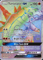 Turtonator GX (Secret) 148/145 Guardians Rising Holo Secret Rare Pokemon NM
