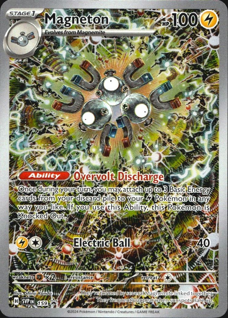 Magneton 159 Holo Promo Scarlet & Violet Promo Pokemon Near Mint