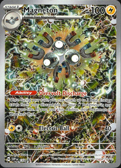 Magneton 159 Holo Promo Scarlet & Violet Promo Pokemon Near Mint