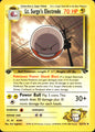 Lt. Surge's Electrode 52/132 Gym Challenge Uncommon Pokemon 1st Edition NM