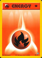 Fire Energy 107/111 Neo Genesis Pokemon 1st Edition Near Mint
