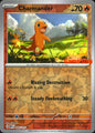 Charmander GameStop 004/165 151 Pokemon Reverse Holo NM