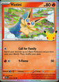 Victini 013/128 ME: 30th Celebration Common Pokemon Holo Near Mint