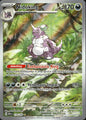 Nidoking 174/165 151 Illustration Rare Pokemon Holo Near Mint