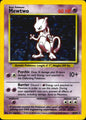 Mewtwo 10/102 Base Set Unlimited Holo Rare Pokemon Moderately Played