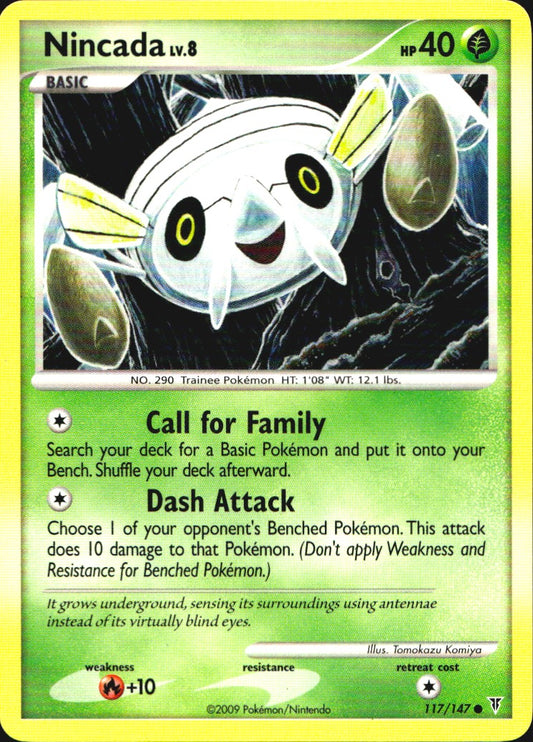 Nincada 117/147 Supreme Victors Common Pokemon Near Mint