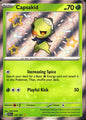 Capsakid 106/091 Paldean Fates Shiny Rare Pokemon Holo Near Mint