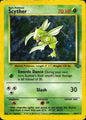 Scyther 10/64 Holo Rare Jungle Pokemon Damaged